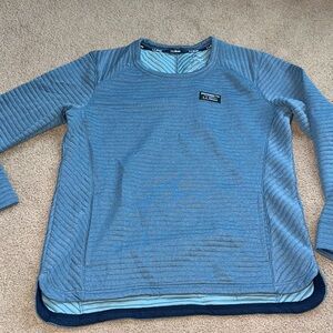 LL bean airlight pullover top